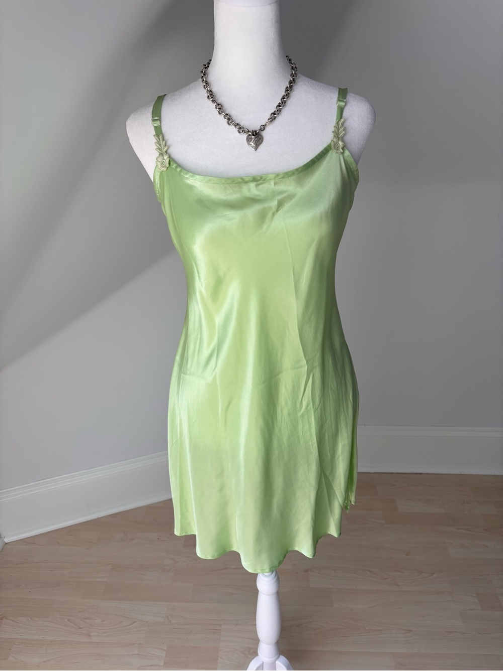 Vintage La Senza Silk Slip Dress 💚